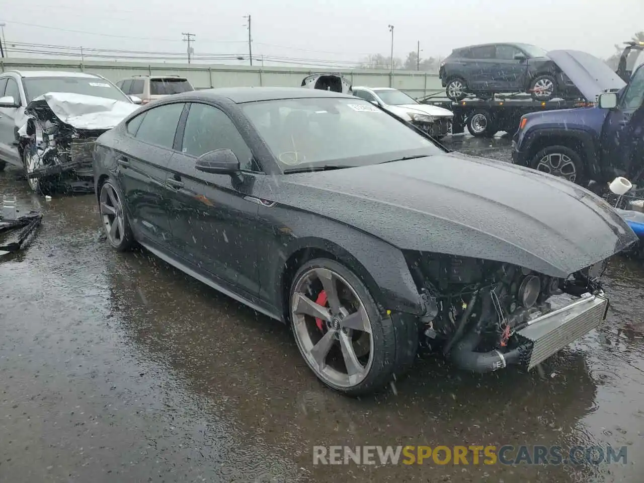 1 Photograph of a damaged car WAUB4CF57KA095037 AUDI S5/RS5 2019