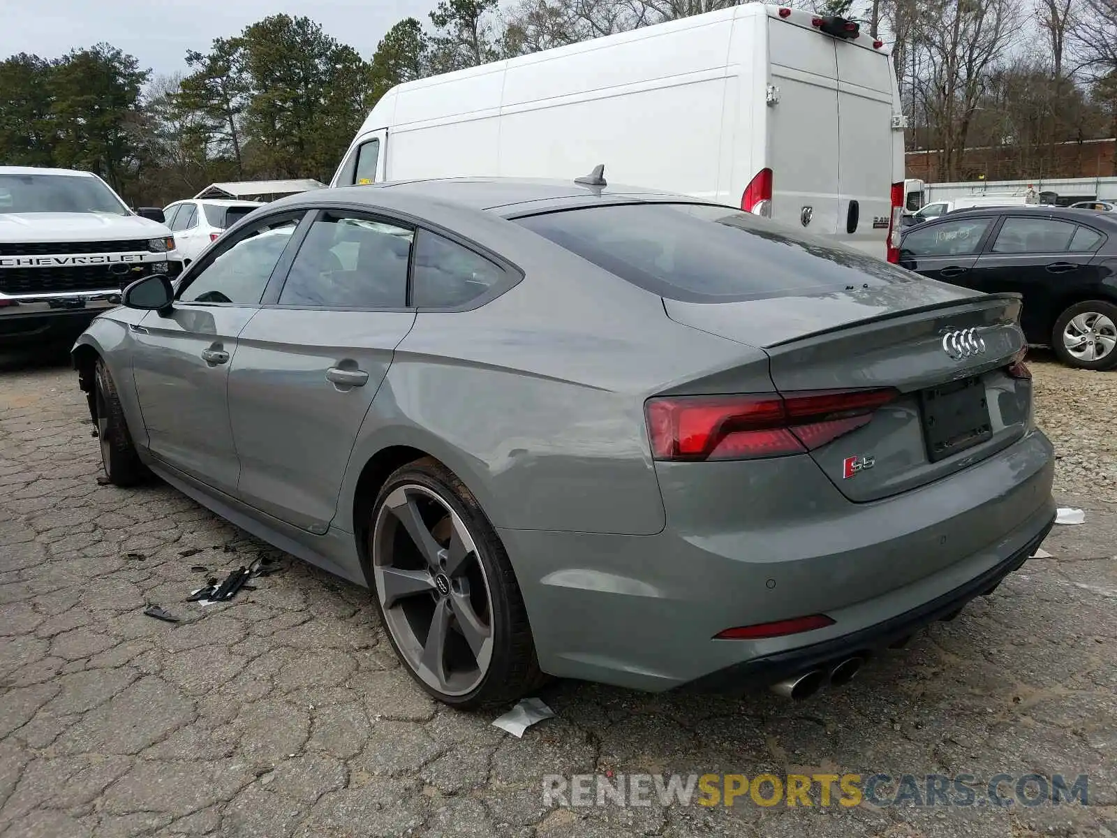 3 Photograph of a damaged car WAUB4CF58KA077534 AUDI S5/RS5 2019