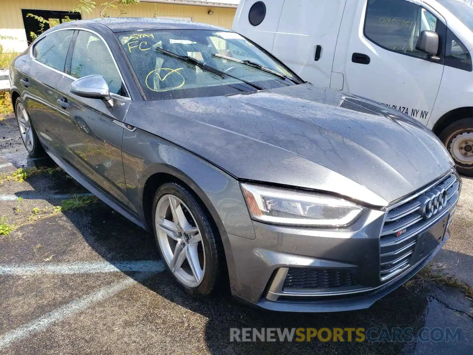 1 Photograph of a damaged car WAUB4CF59KA003636 AUDI S5/RS5 2019