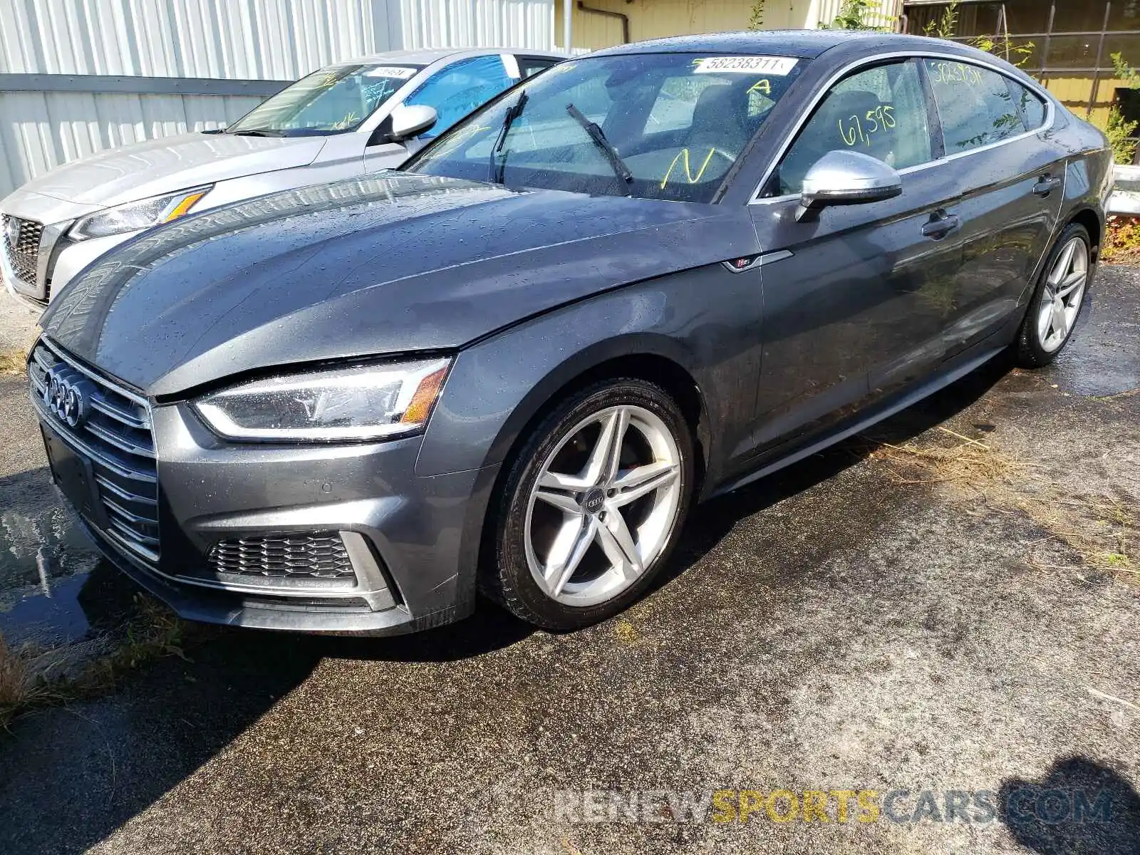 2 Photograph of a damaged car WAUB4CF59KA003636 AUDI S5/RS5 2019