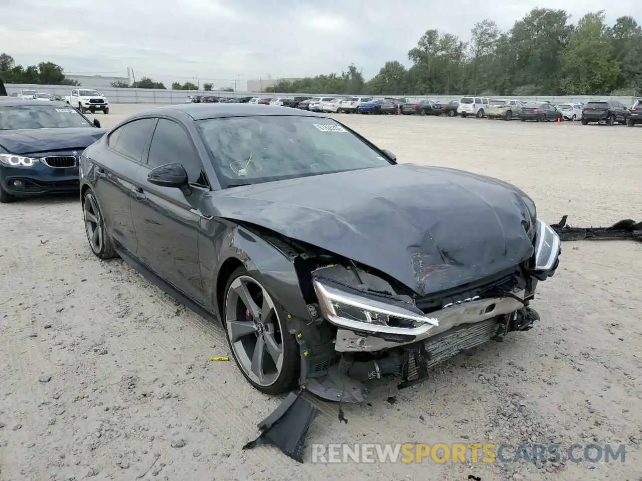 1 Photograph of a damaged car WAUB4CF59KA040668 AUDI S5/RS5 2019