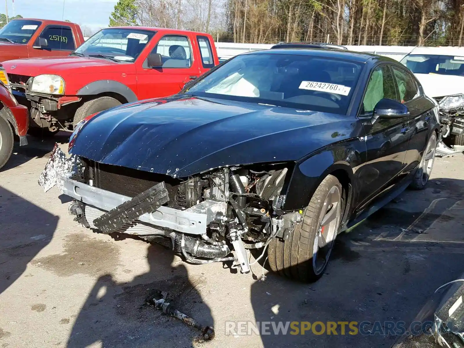 2 Photograph of a damaged car WAUB4CF59KA079356 AUDI S5/RS5 2019