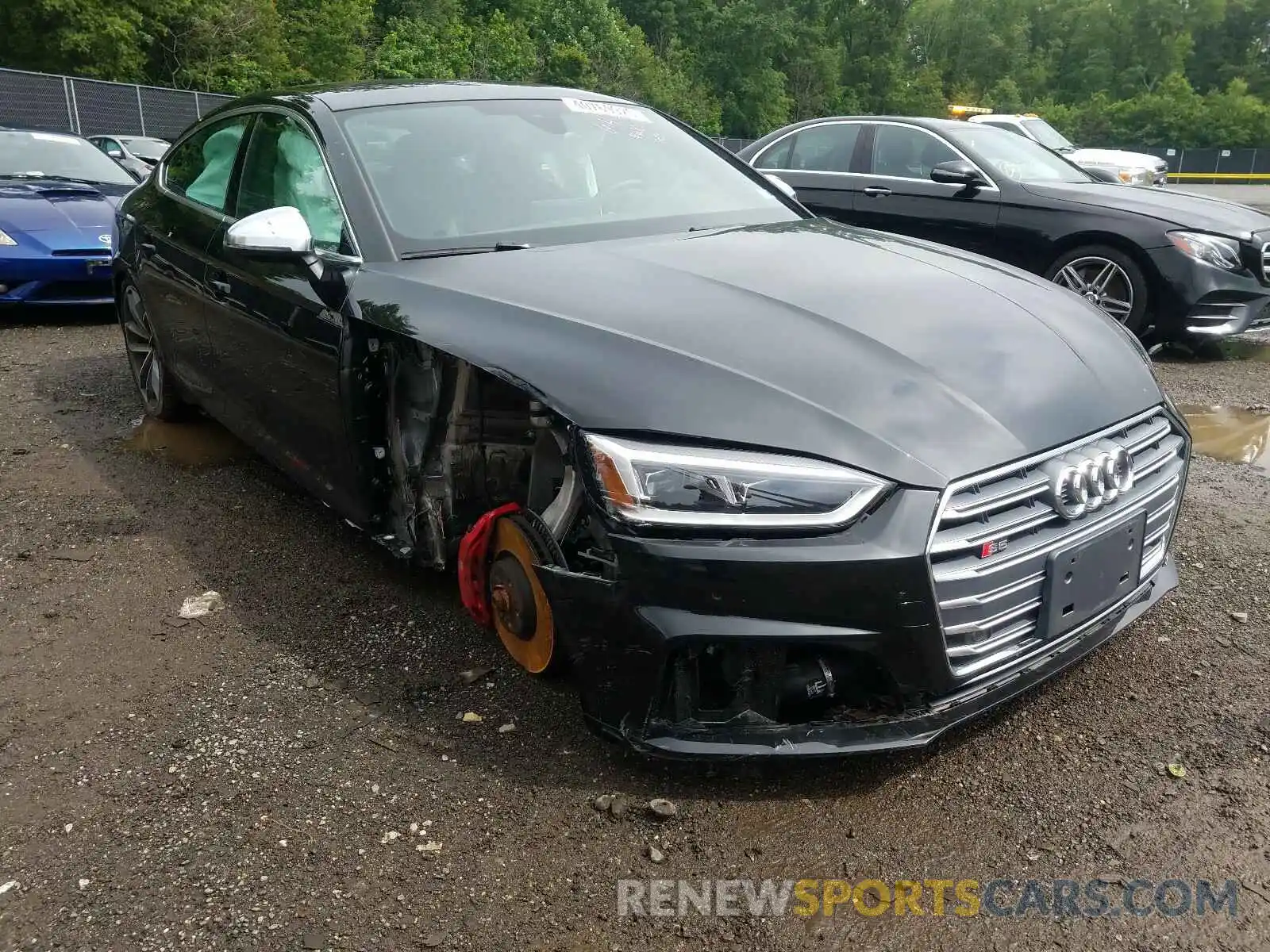 1 Photograph of a damaged car WAUB4CF5XKA078121 AUDI S5/RS5 2019