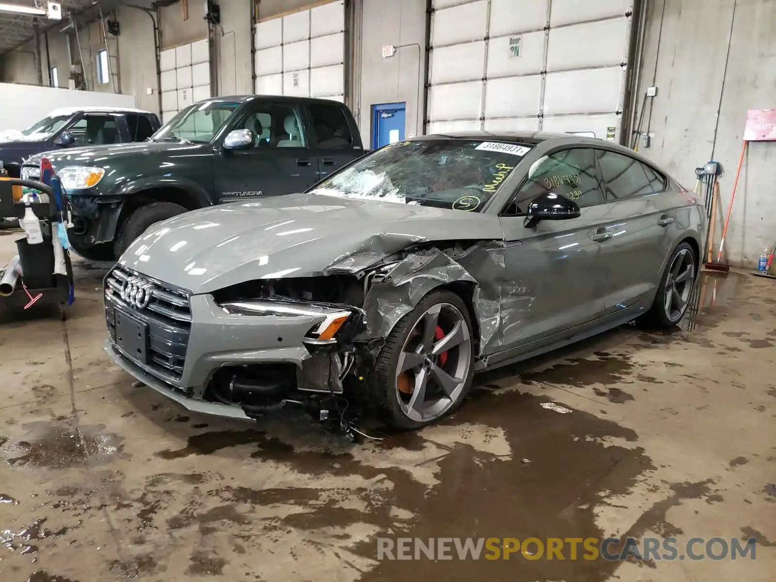 2 Photograph of a damaged car WAUC4CF50KA071232 AUDI S5/RS5 2019