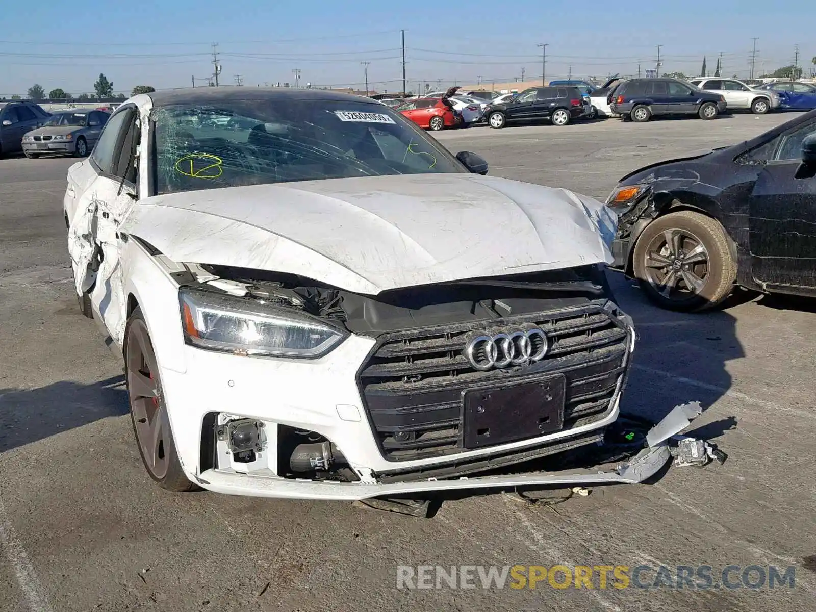 1 Photograph of a damaged car WAUC4CF52KA000680 AUDI S5/RS5 2019