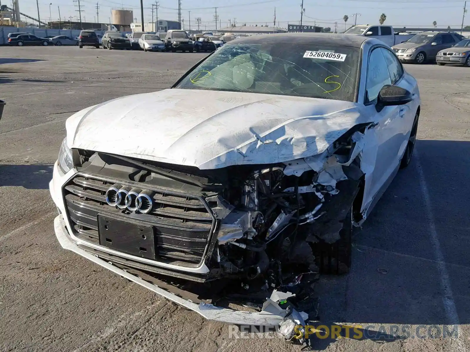 2 Photograph of a damaged car WAUC4CF52KA000680 AUDI S5/RS5 2019