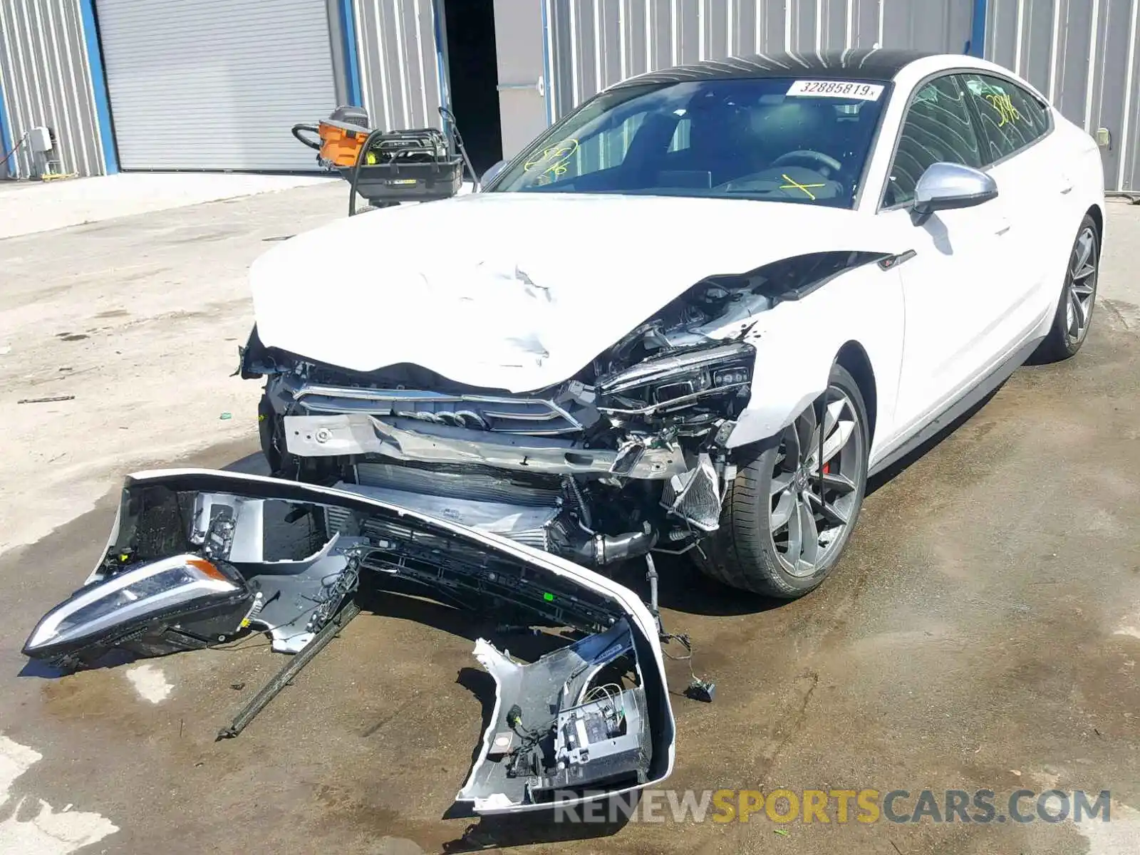 2 Photograph of a damaged car WAUC4CF53KA003376 AUDI S5/RS5 2019