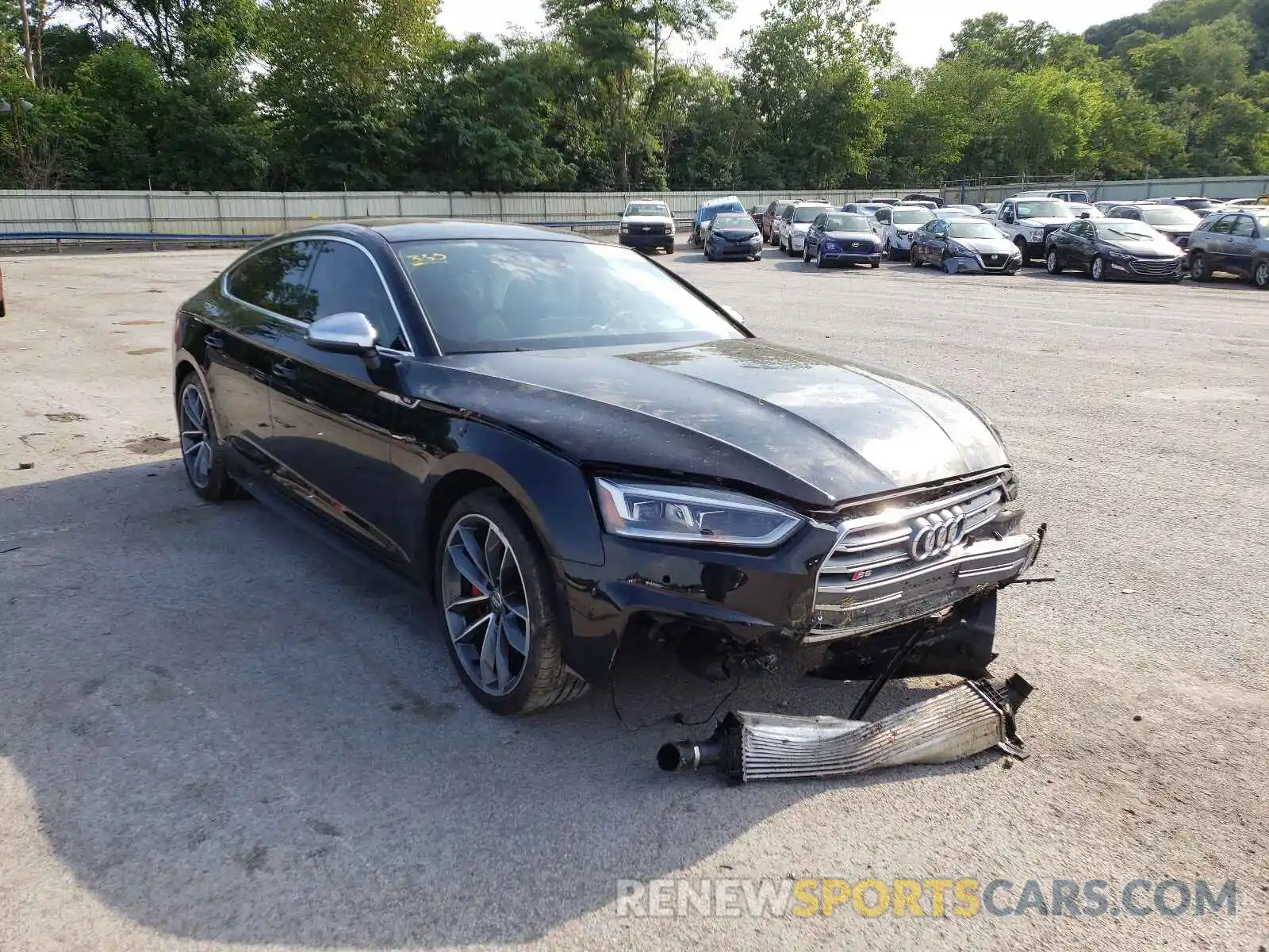 1 Photograph of a damaged car WAUC4CF53KA052562 AUDI S5/RS5 2019