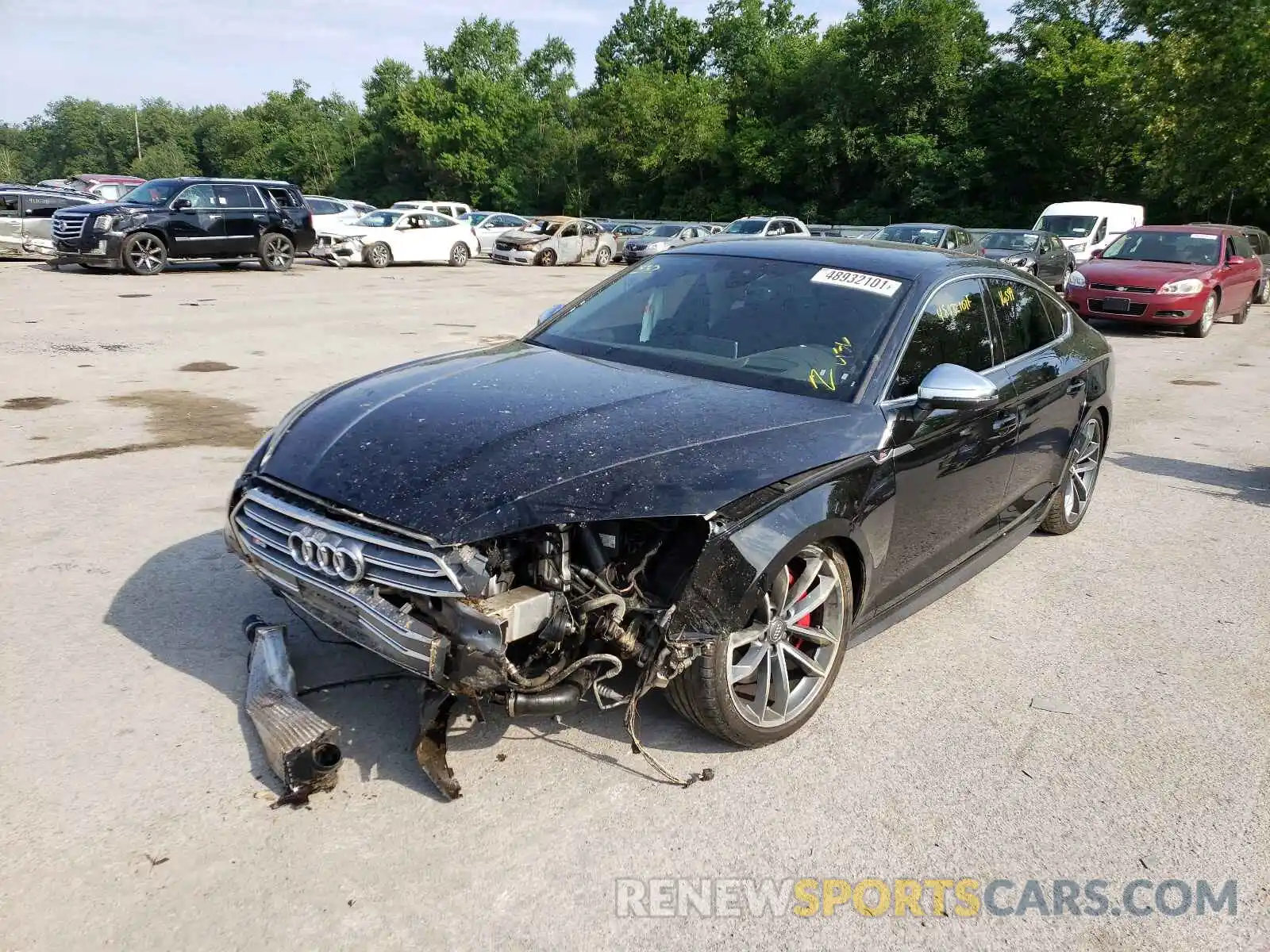 2 Photograph of a damaged car WAUC4CF53KA052562 AUDI S5/RS5 2019