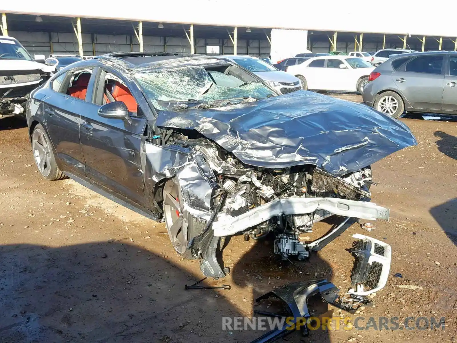 1 Photograph of a damaged car WAUC4CF54KA002396 AUDI S5/RS5 2019