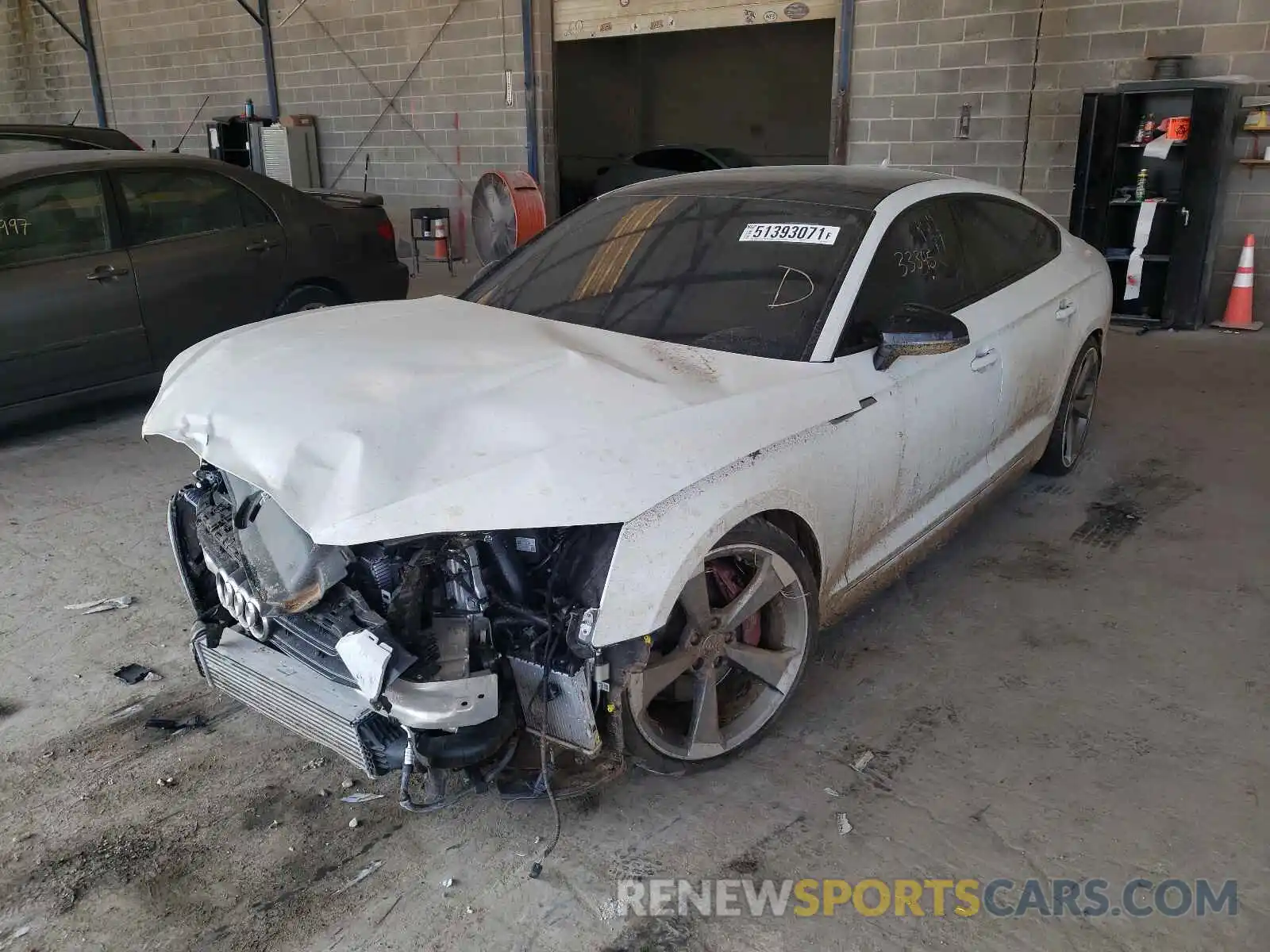 2 Photograph of a damaged car WAUC4CF54KA083058 AUDI S5/RS5 2019