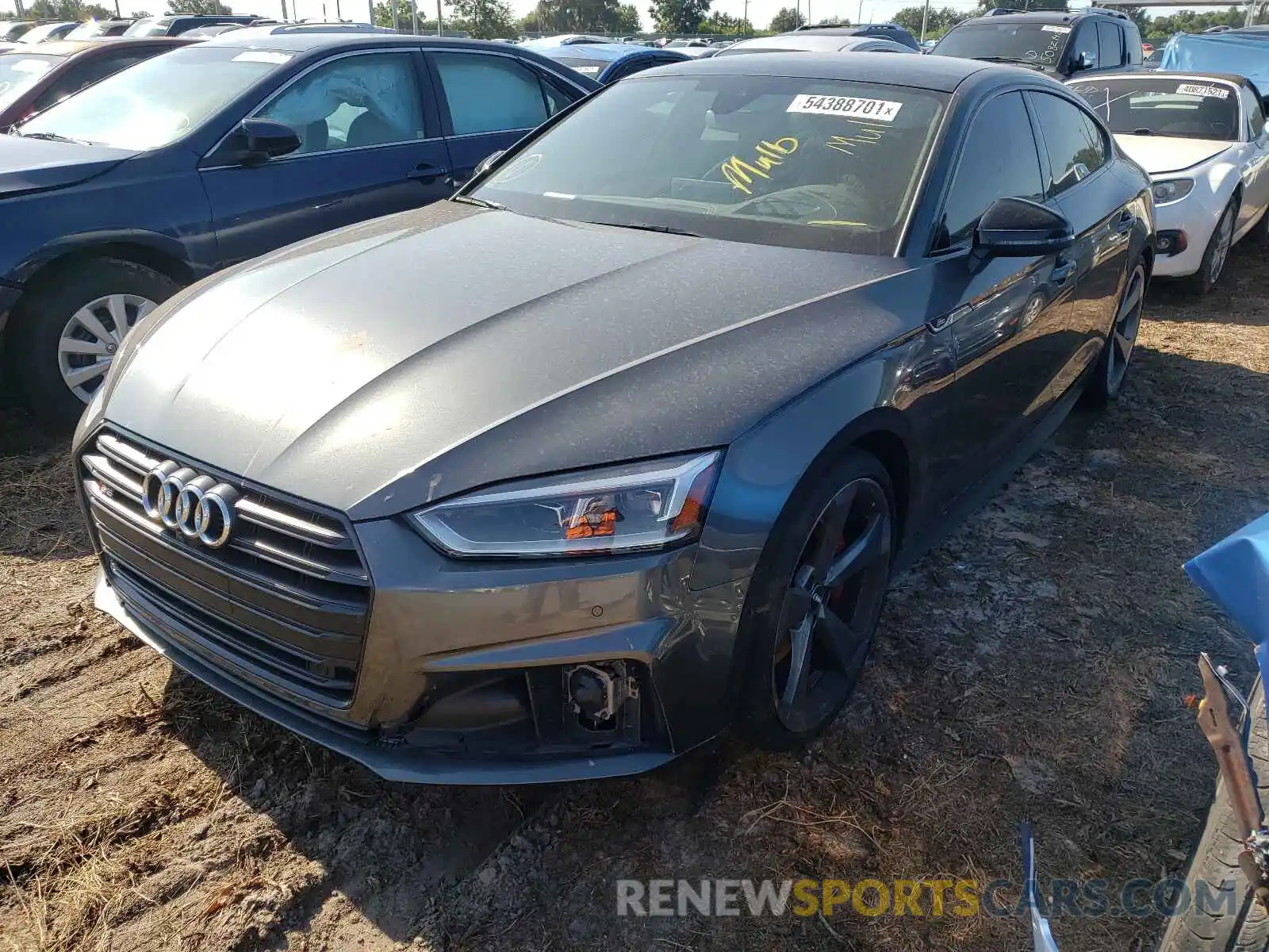 2 Photograph of a damaged car WAUC4CF54KA095646 AUDI S5/RS5 2019