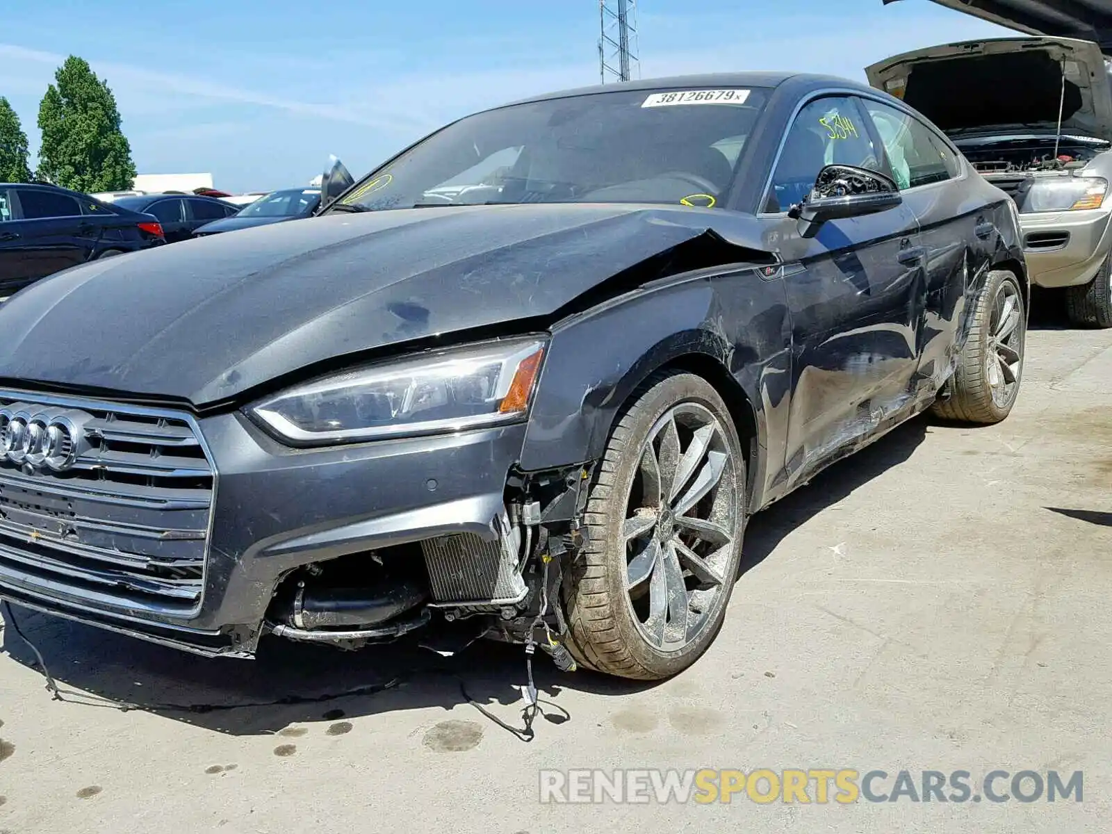 9 Photograph of a damaged car WAUC4CF55KA002178 AUDI S5/RS5 2019