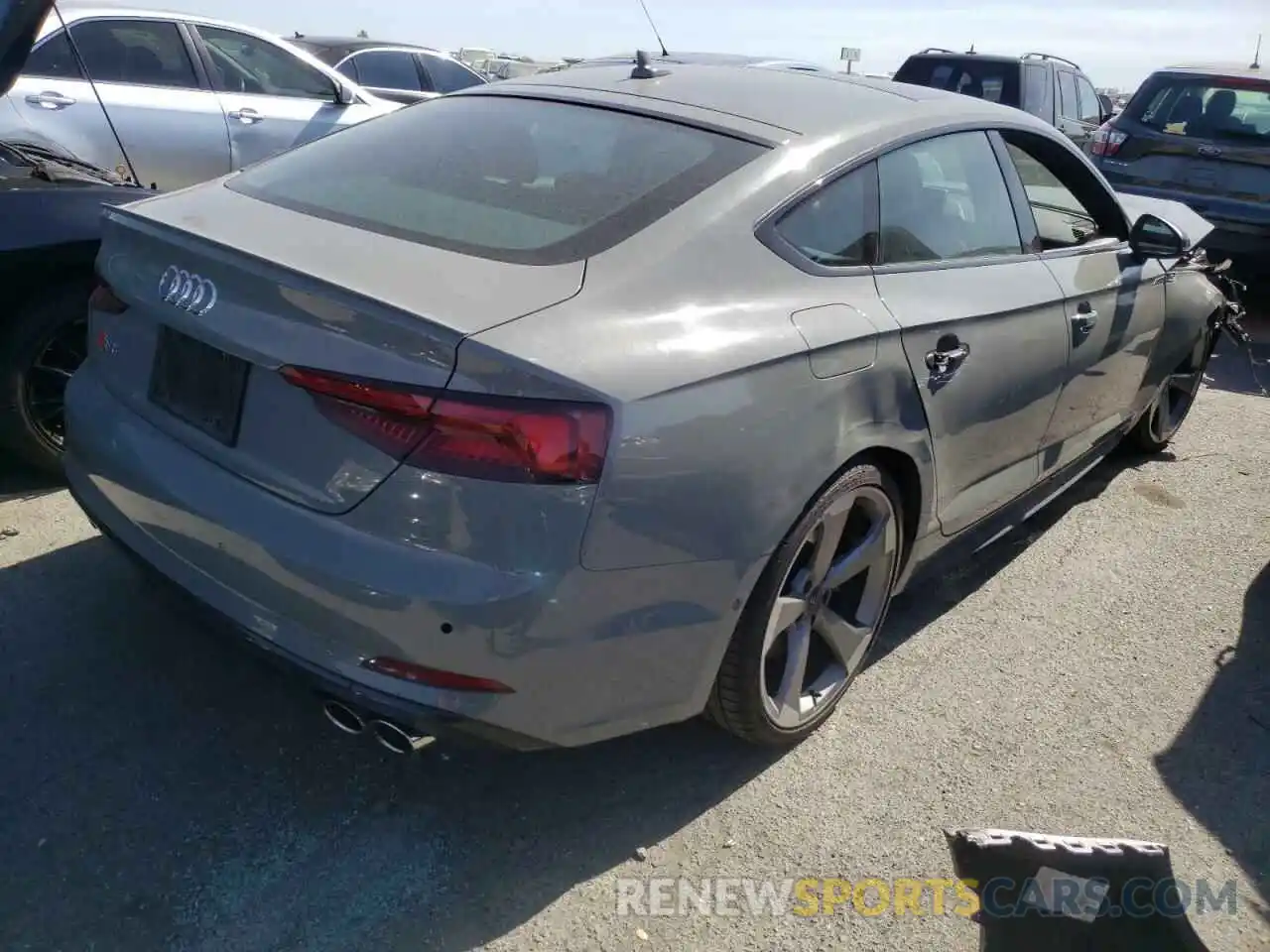 4 Photograph of a damaged car WAUC4CF55KA025590 AUDI S5/RS5 2019