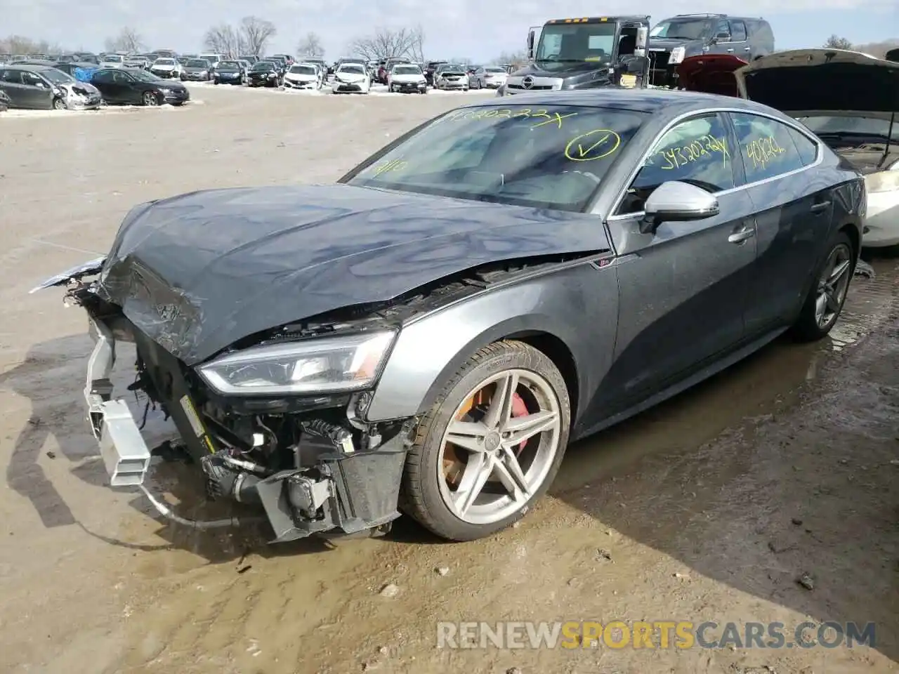 2 Photograph of a damaged car WAUC4CF56KA006031 AUDI S5/RS5 2019