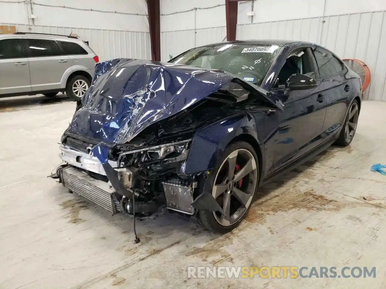 2 Photograph of a damaged car WAUC4CF56KA096040 AUDI S5/RS5 2019