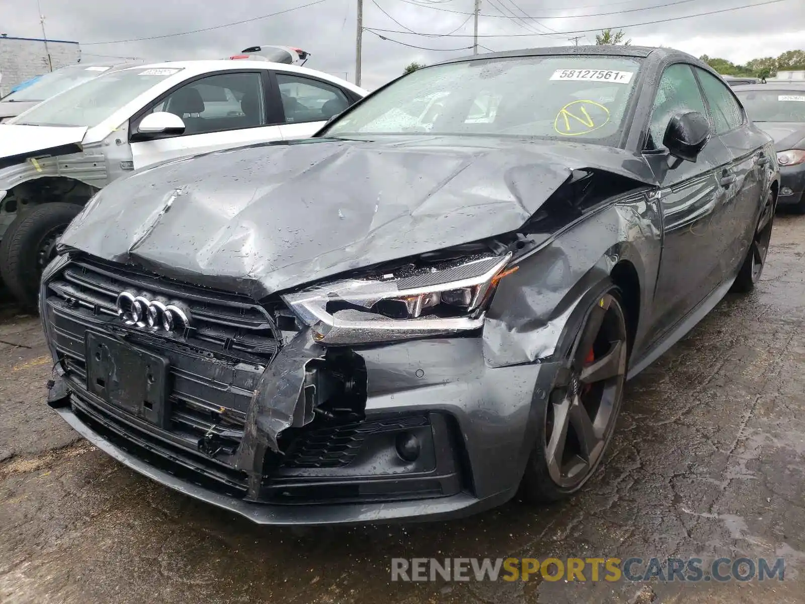 2 Photograph of a damaged car WAUC4CF57KA000772 AUDI S5/RS5 2019