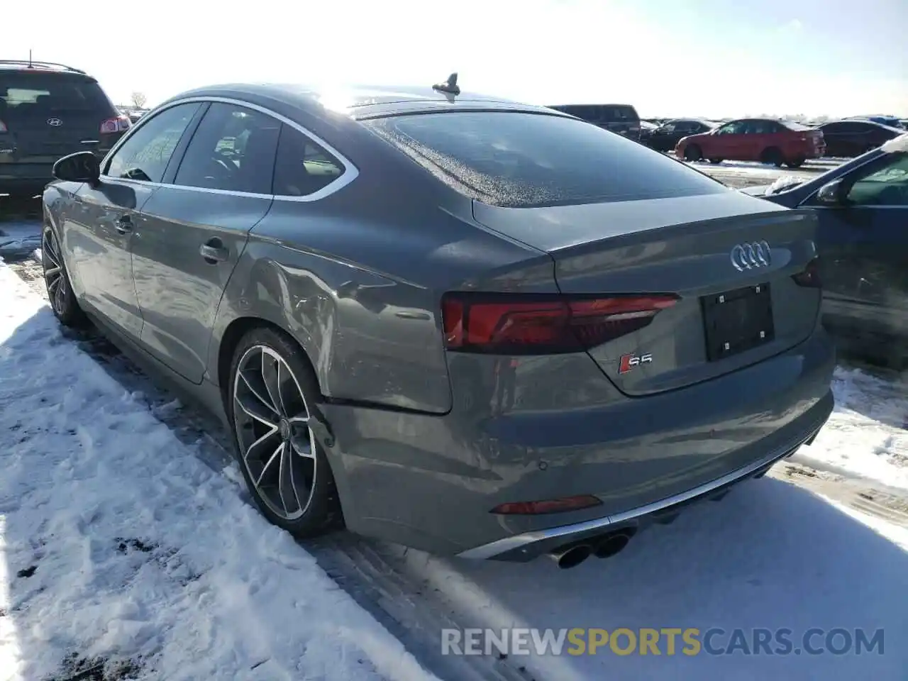 3 Photograph of a damaged car WAUC4CF57KA001694 AUDI S5/RS5 2019