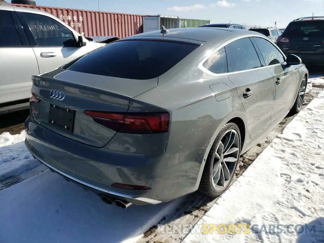 4 Photograph of a damaged car WAUC4CF57KA001694 AUDI S5/RS5 2019