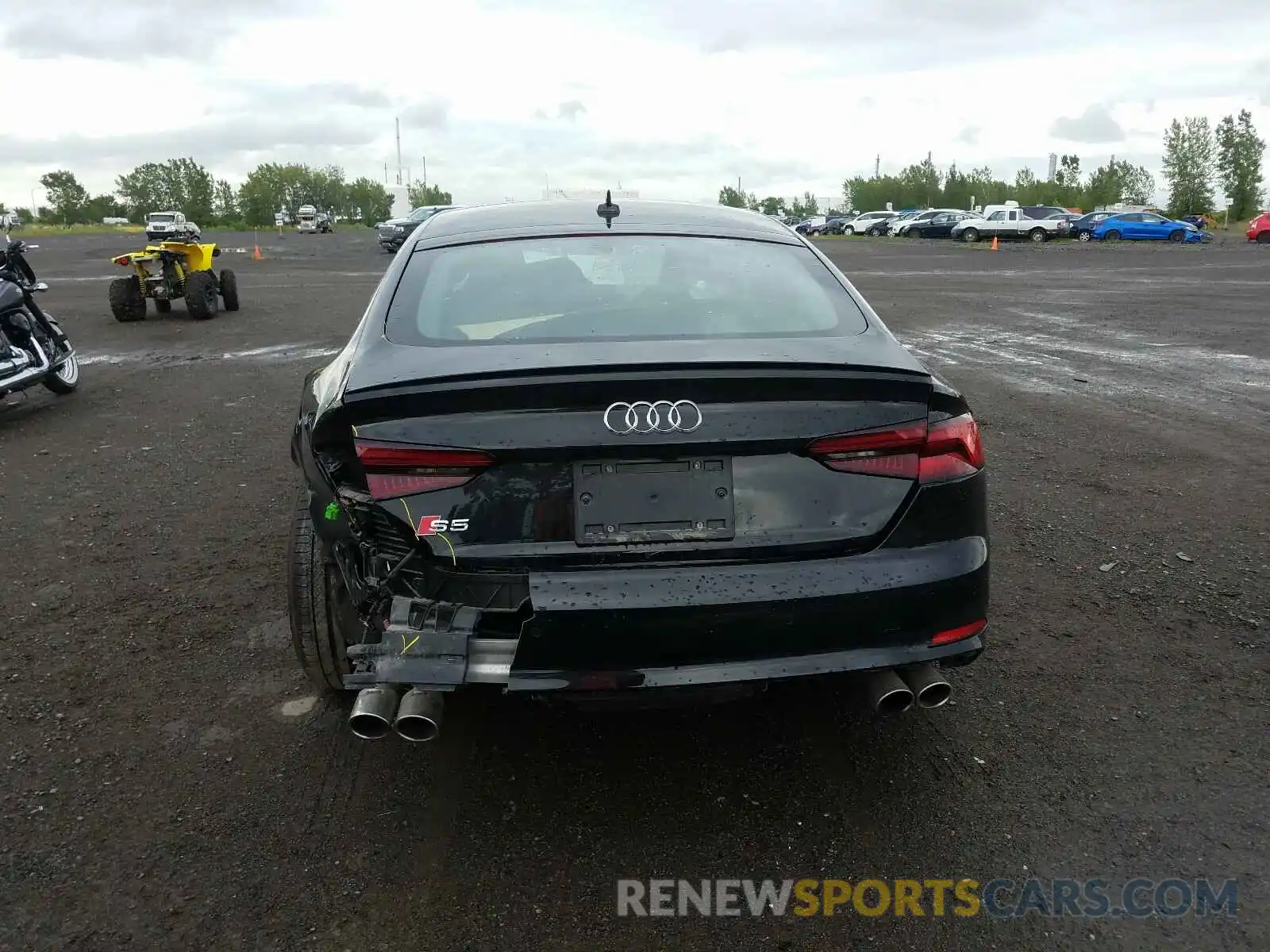 9 Photograph of a damaged car WAUC4CF5XKA044684 AUDI S5/RS5 2019