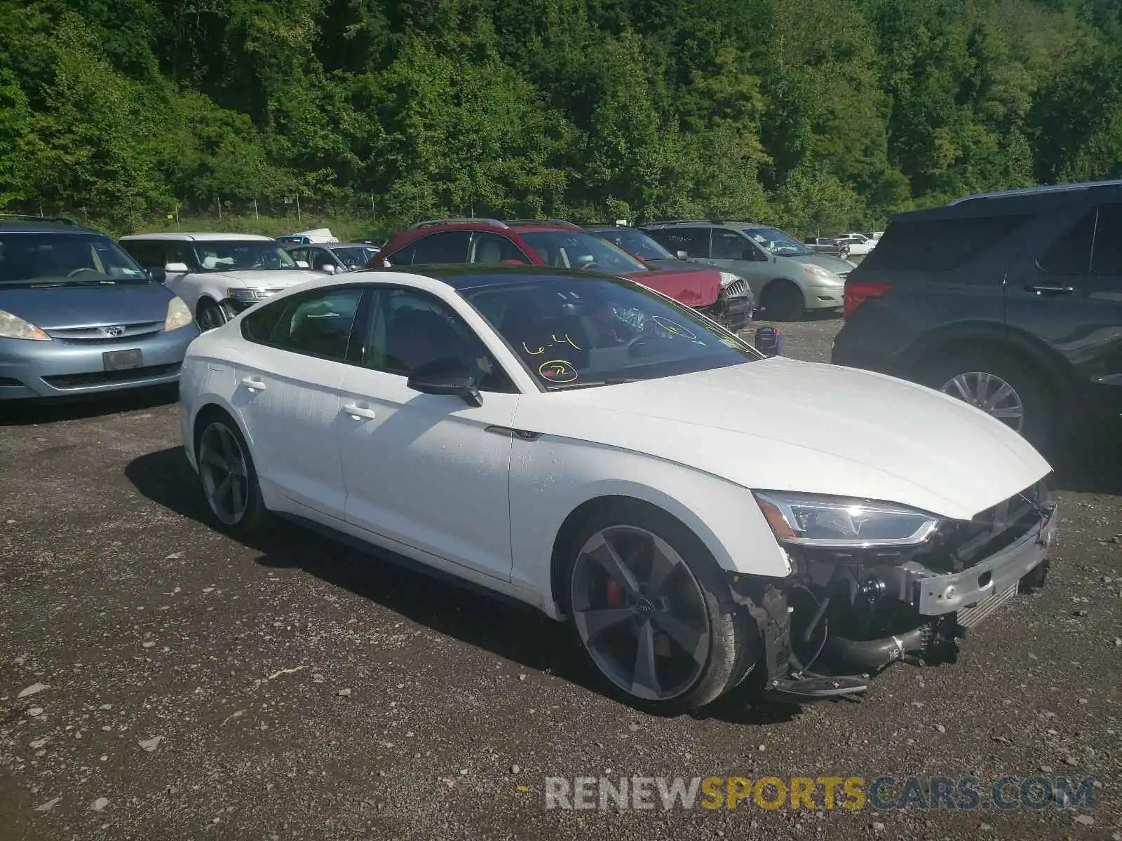 1 Photograph of a damaged car WAUC4DF54KA044850 AUDI S5/RS5 2019