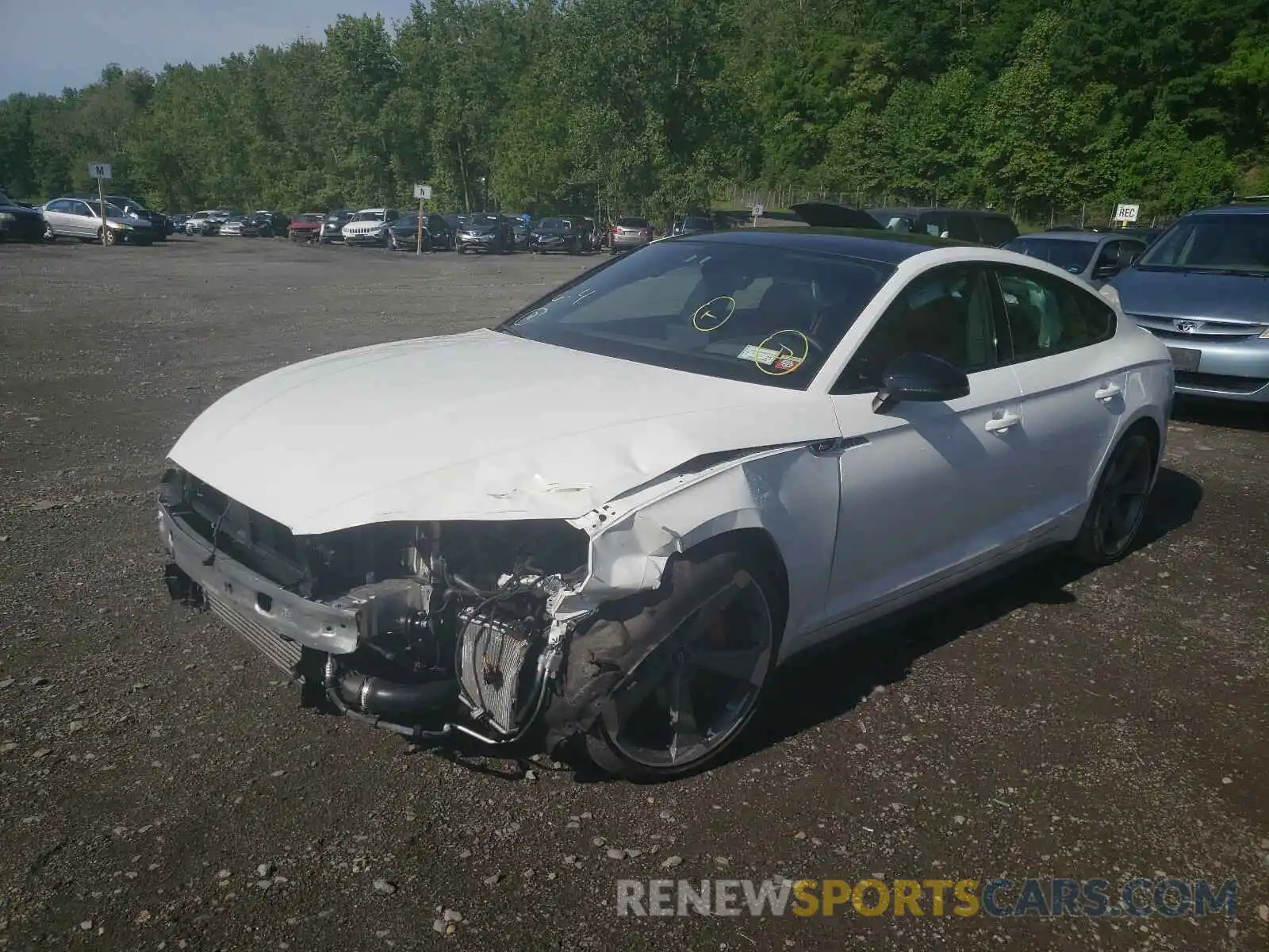 2 Photograph of a damaged car WAUC4DF54KA044850 AUDI S5/RS5 2019