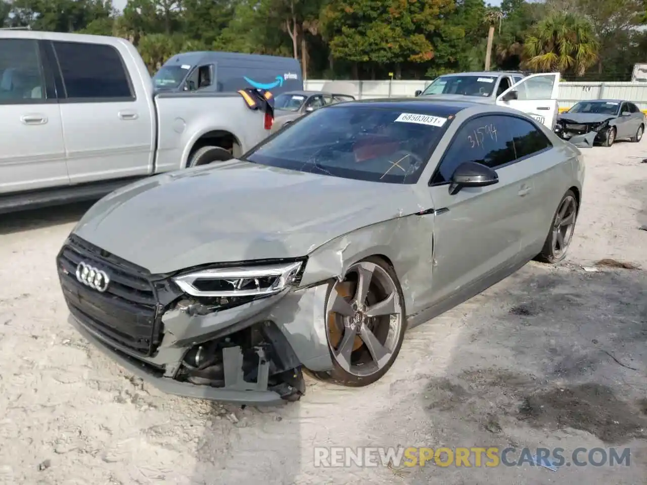 2 Photograph of a damaged car WAUP4AF50KA066201 AUDI S5/RS5 2019