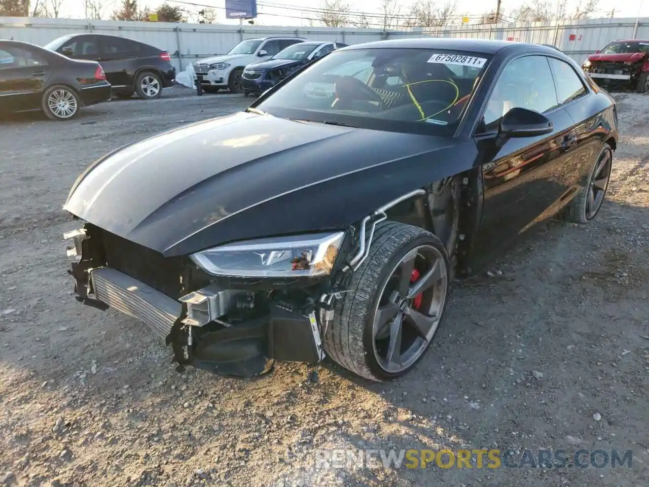 2 Photograph of a damaged car WAUP4AF51KA071312 AUDI S5/RS5 2019