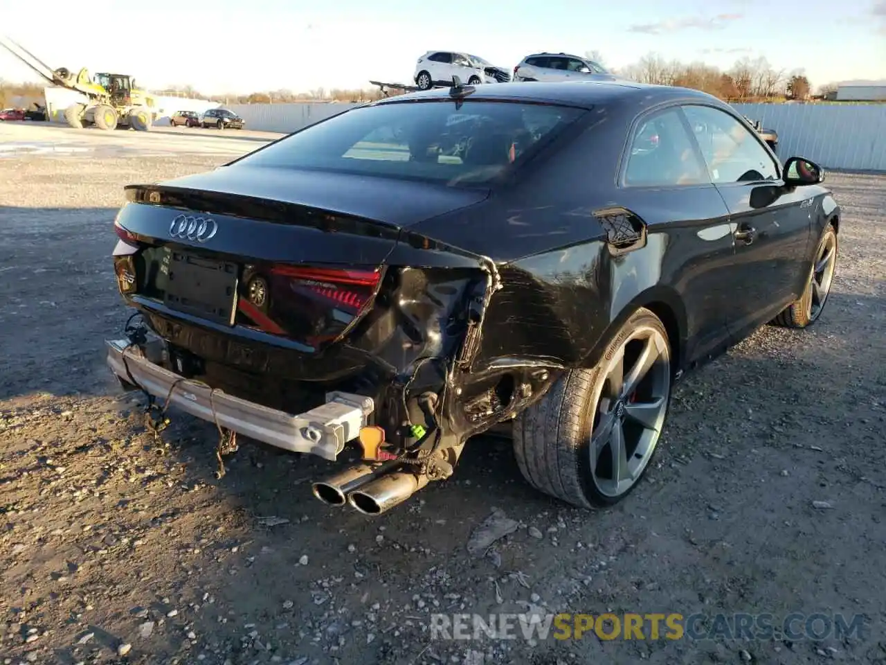 4 Photograph of a damaged car WAUP4AF51KA071312 AUDI S5/RS5 2019