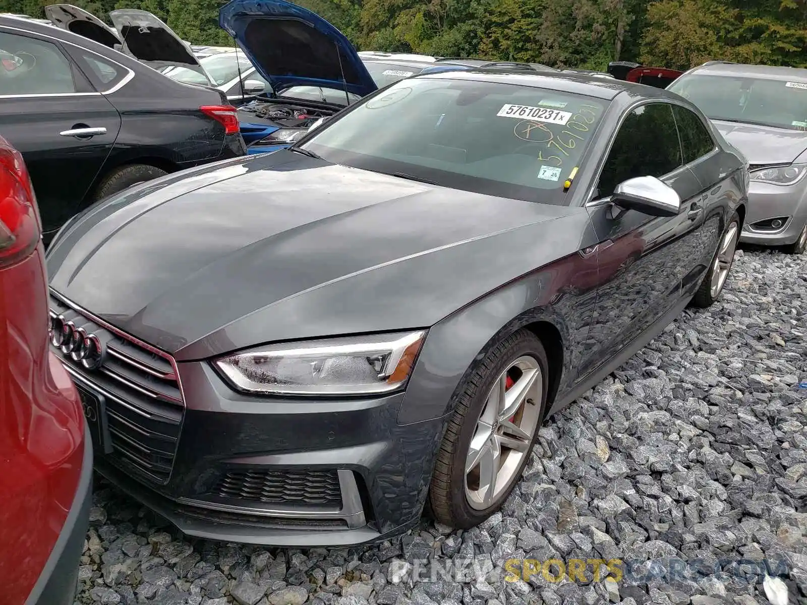 2 Photograph of a damaged car WAUP4AF56KA061231 AUDI S5/RS5 2019