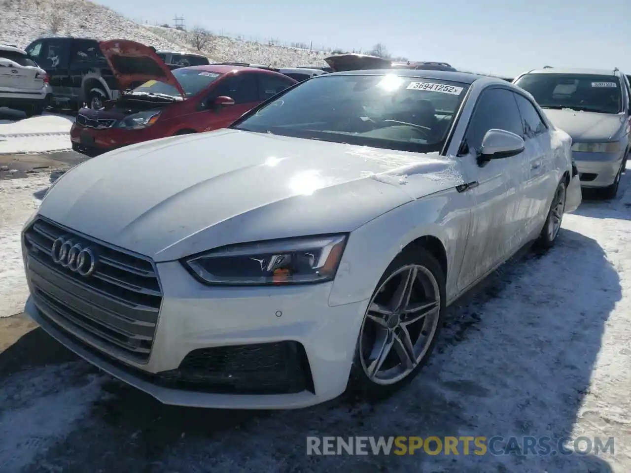 2 Photograph of a damaged car WAUP4AF57KA078555 AUDI S5/RS5 2019