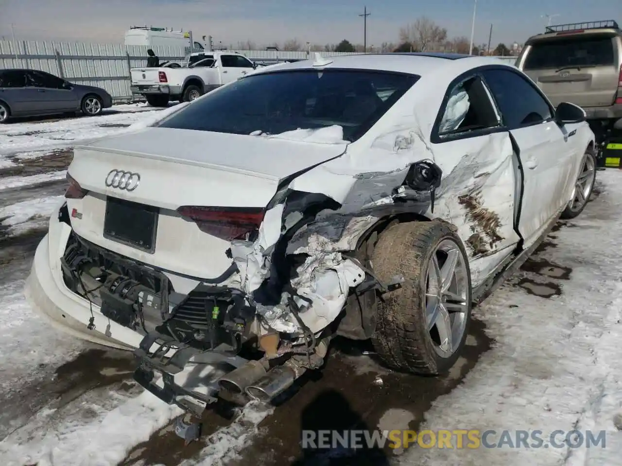 4 Photograph of a damaged car WAUP4AF57KA078555 AUDI S5/RS5 2019