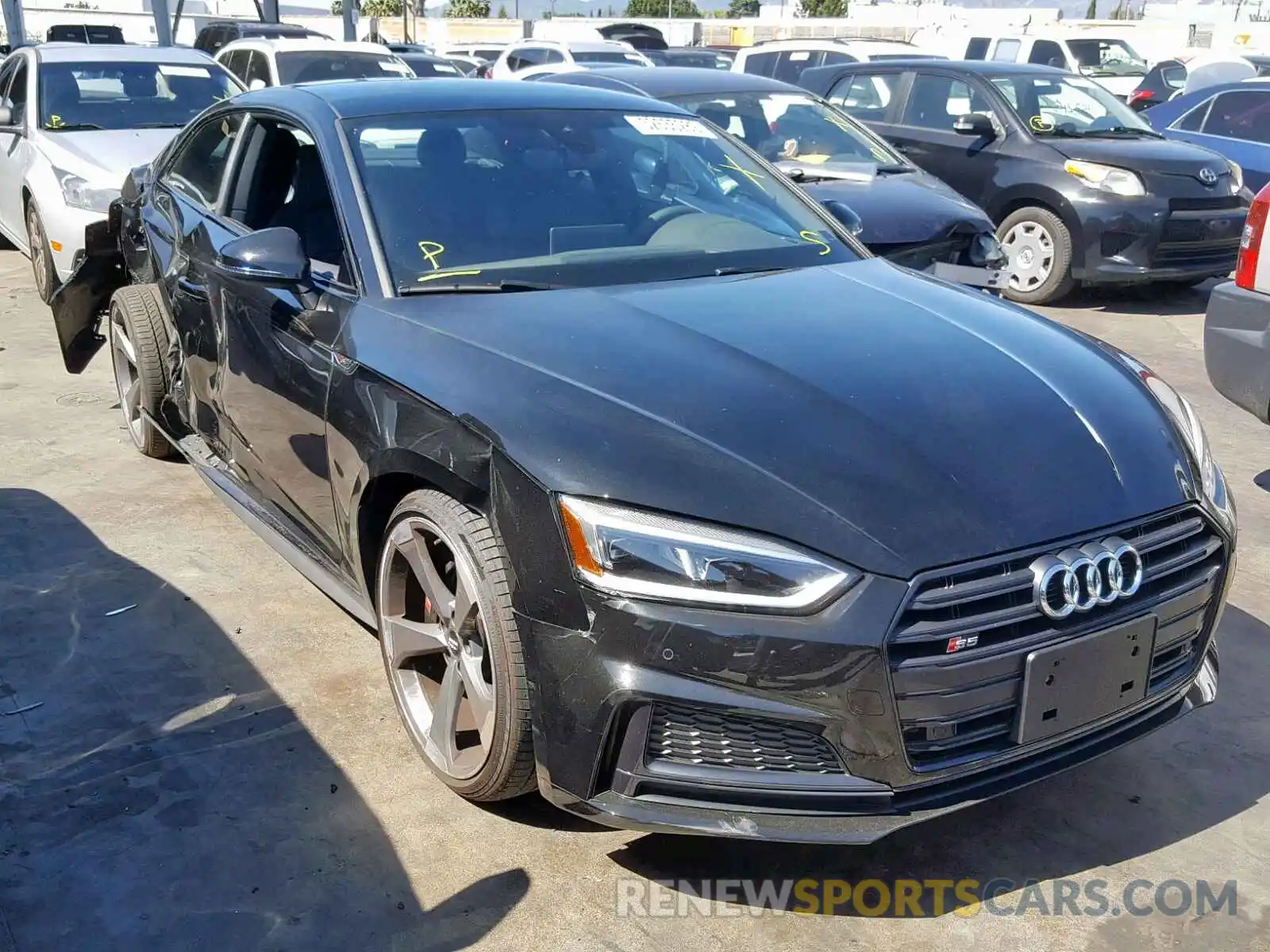 1 Photograph of a damaged car WAUP4AF5XKA001274 AUDI S5/RS5 2019