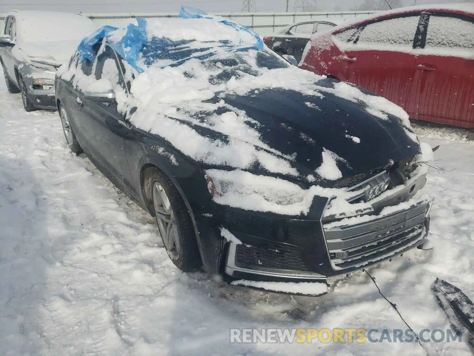 1 Photograph of a damaged car WAUP4AF5XKA052001 AUDI S5/RS5 2019