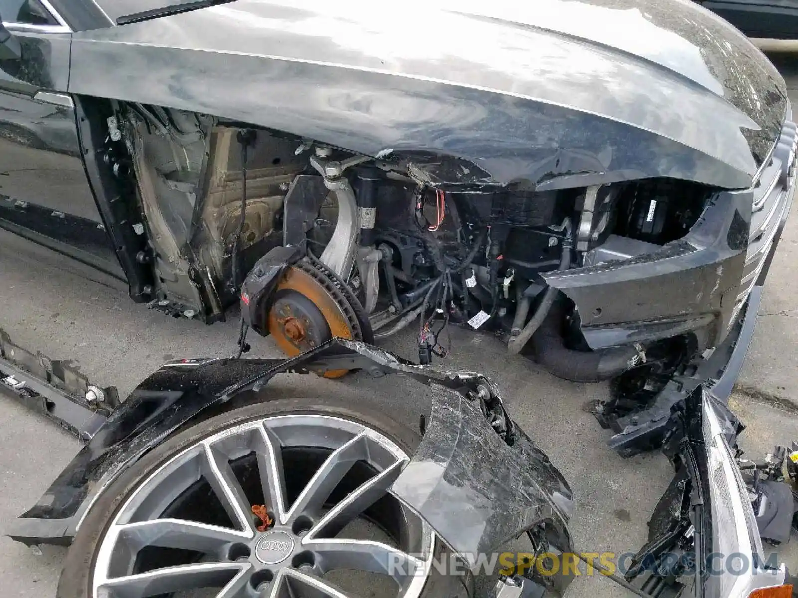 9 Photograph of a damaged car WAUR4AF51KA001124 AUDI S5/RS5 2019