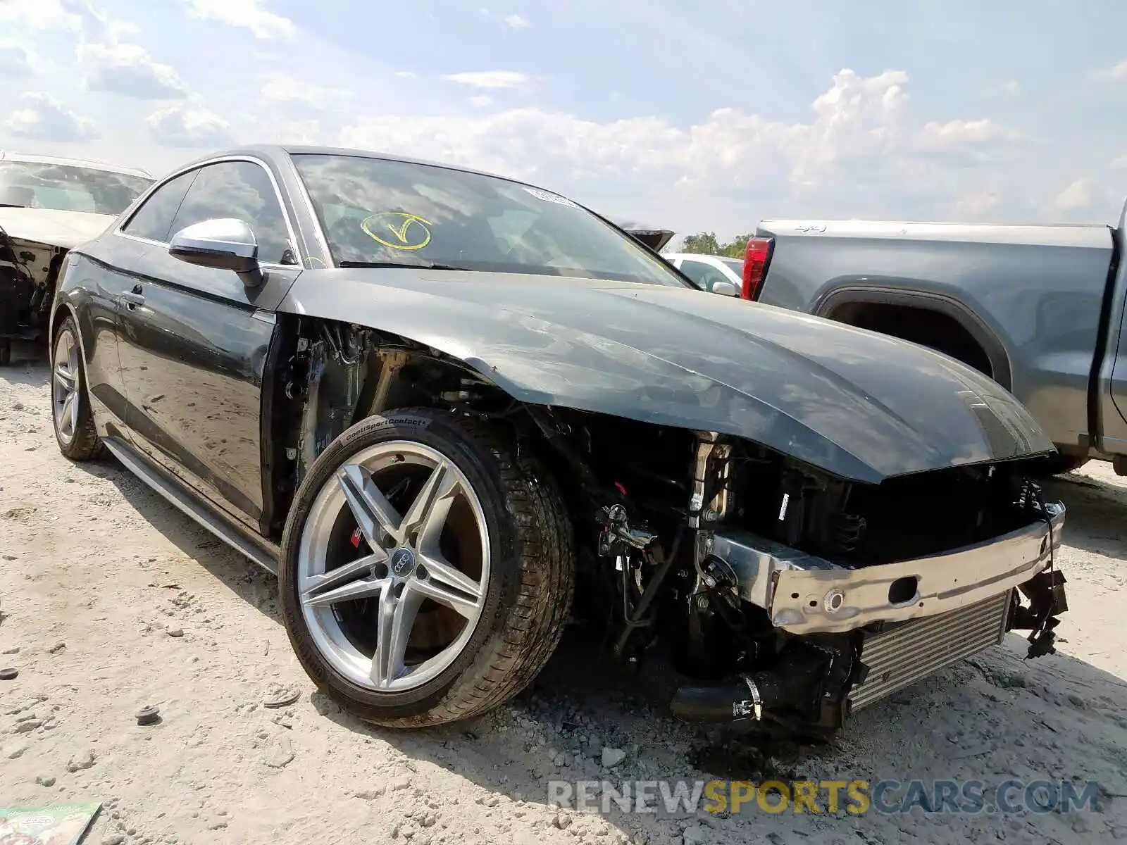 1 Photograph of a damaged car WAUR4AF55KA061293 AUDI S5/RS5 2019