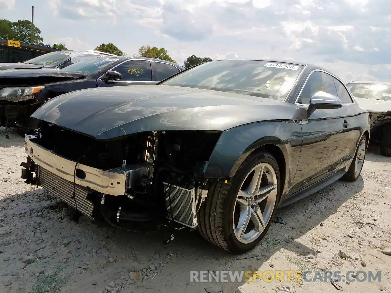 2 Photograph of a damaged car WAUR4AF55KA061293 AUDI S5/RS5 2019