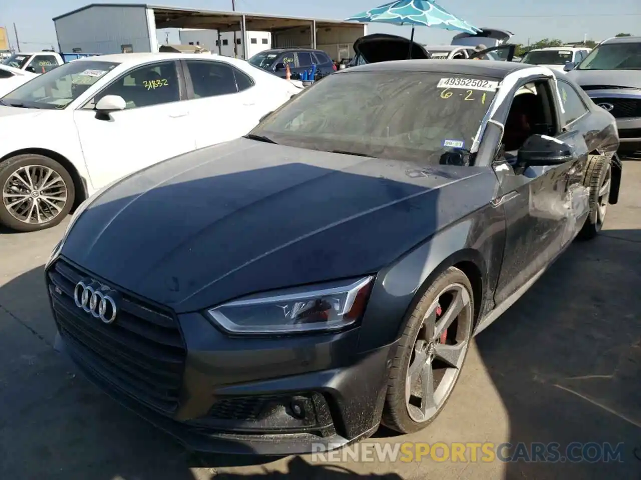 2 Photograph of a damaged car WAUR4AF57KA044530 AUDI S5/RS5 2019