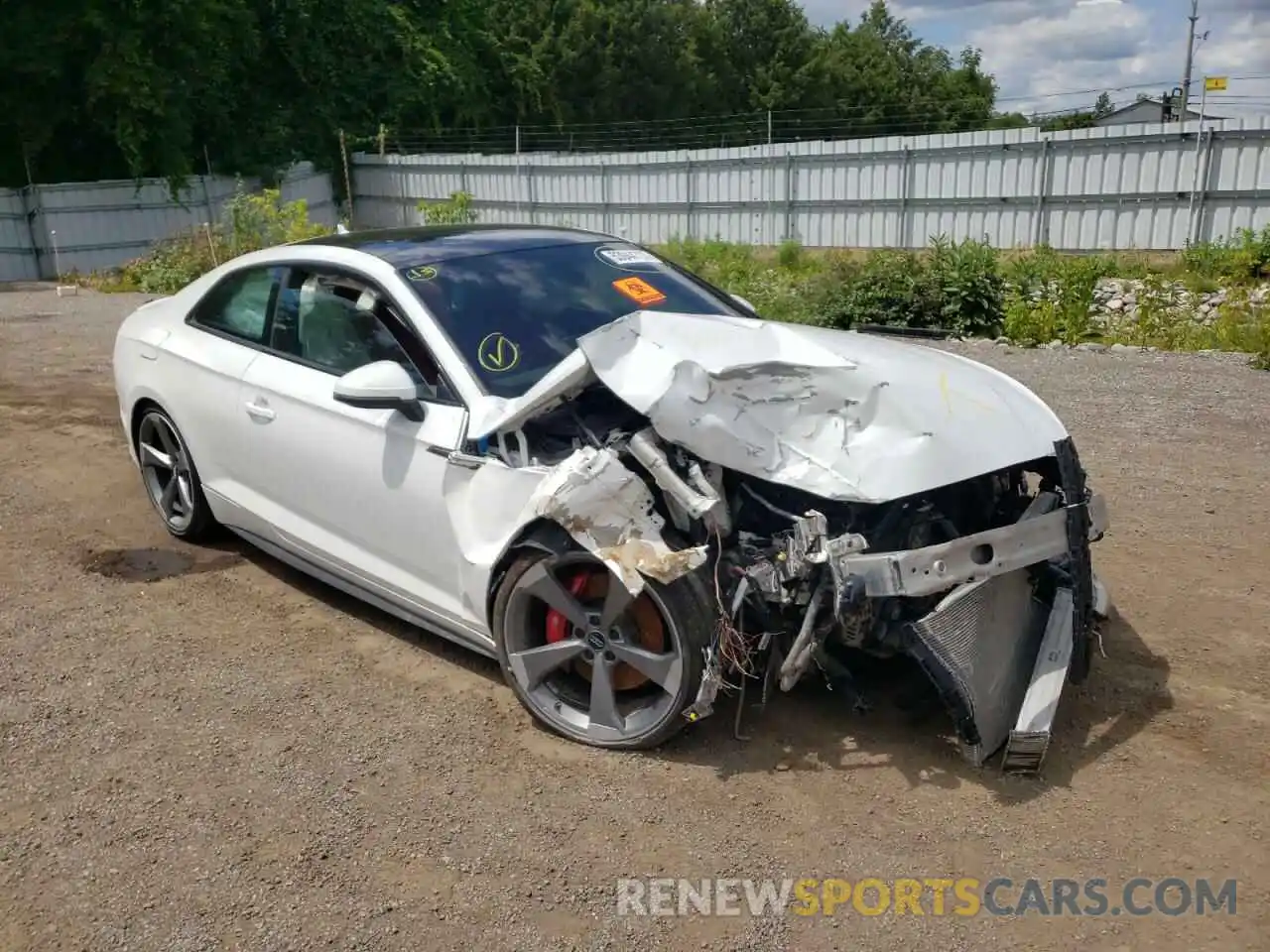 1 Photograph of a damaged car WAUR4AF58KA022651 AUDI S5/RS5 2019