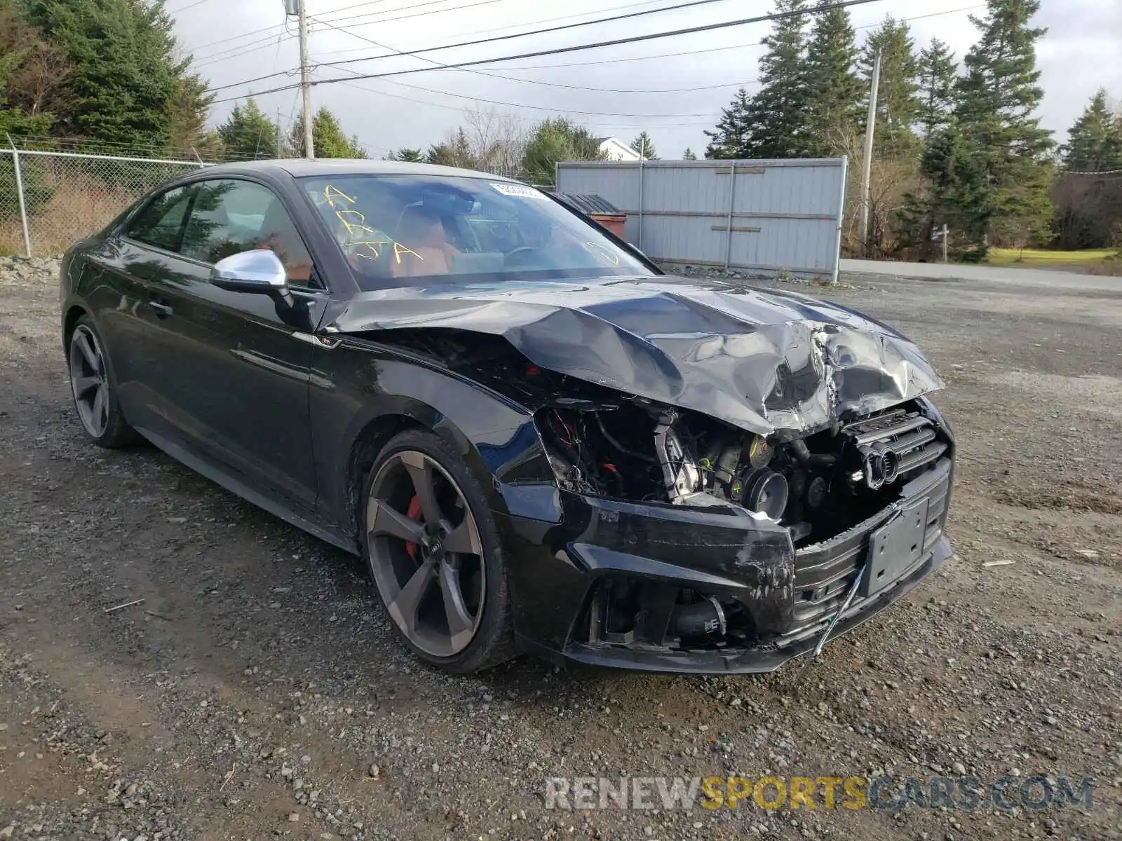 1 Photograph of a damaged car WAUR4AF58KA041782 AUDI S5/RS5 2019