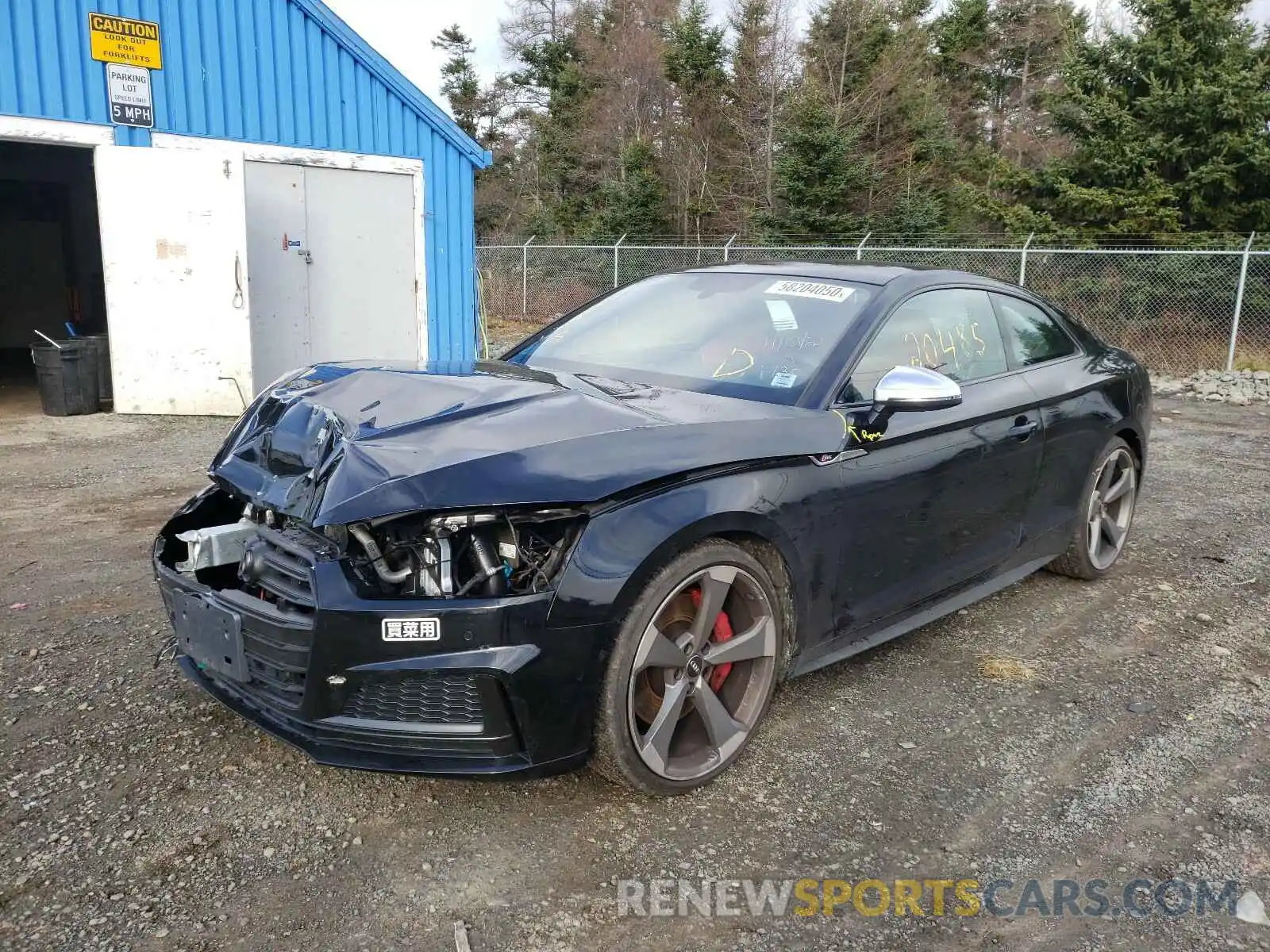 2 Photograph of a damaged car WAUR4AF58KA041782 AUDI S5/RS5 2019