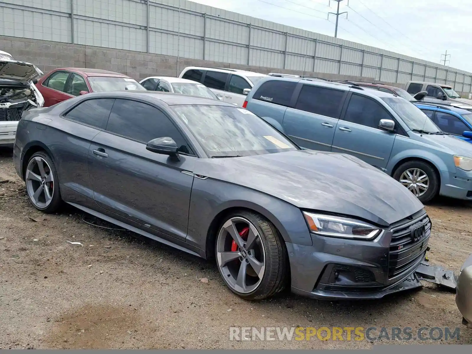 1 Photograph of a damaged car WAUR4AF59KA008869 AUDI S5/RS5 2019