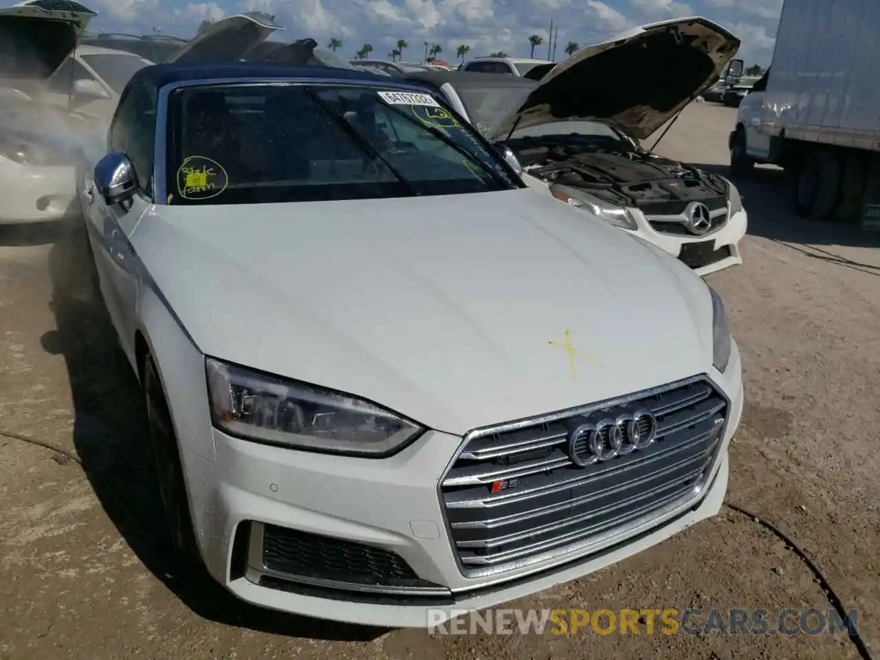 1 Photograph of a damaged car WAUY4GF56KN001790 AUDI S5/RS5 2019