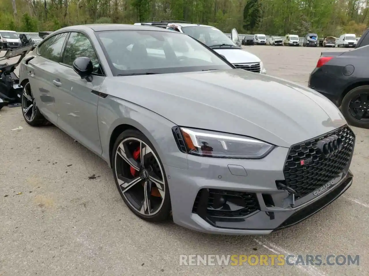 1 Photograph of a damaged car WUABWCF50KA907505 AUDI S5/RS5 2019