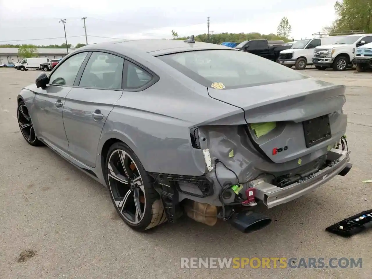 3 Photograph of a damaged car WUABWCF50KA907505 AUDI S5/RS5 2019