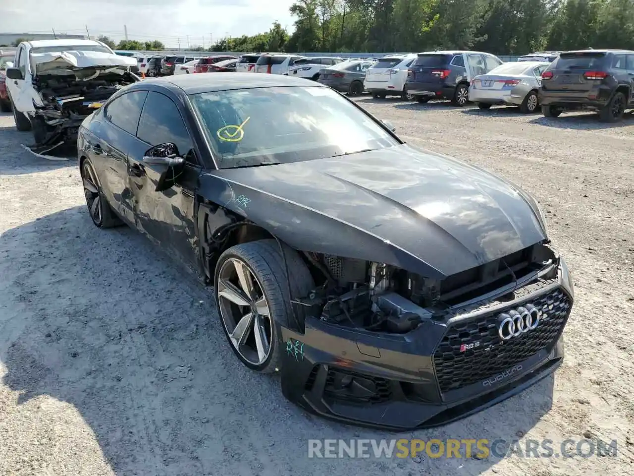 1 Photograph of a damaged car WUABWCF51KA900711 AUDI S5/RS5 2019