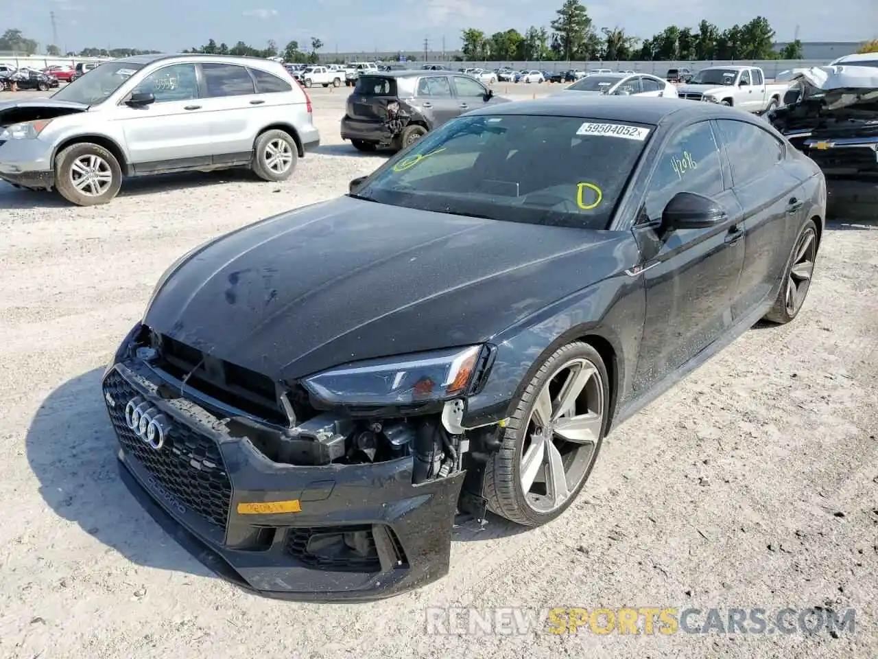 2 Photograph of a damaged car WUABWCF51KA900711 AUDI S5/RS5 2019