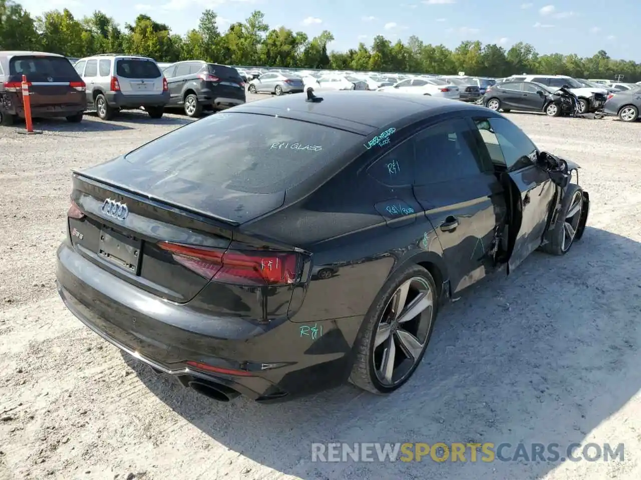 4 Photograph of a damaged car WUABWCF51KA900711 AUDI S5/RS5 2019