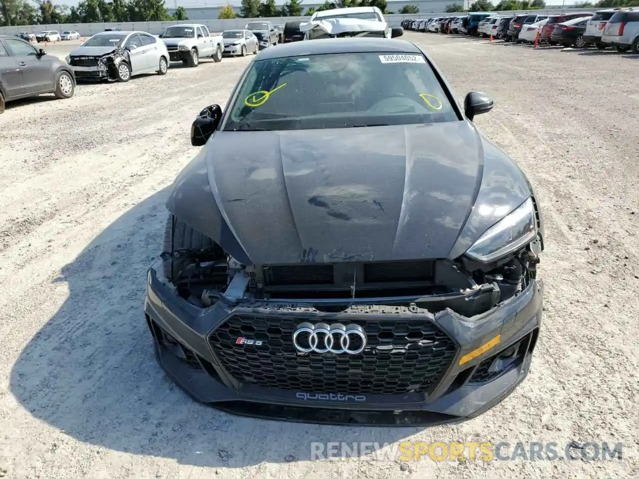 9 Photograph of a damaged car WUABWCF51KA900711 AUDI S5/RS5 2019