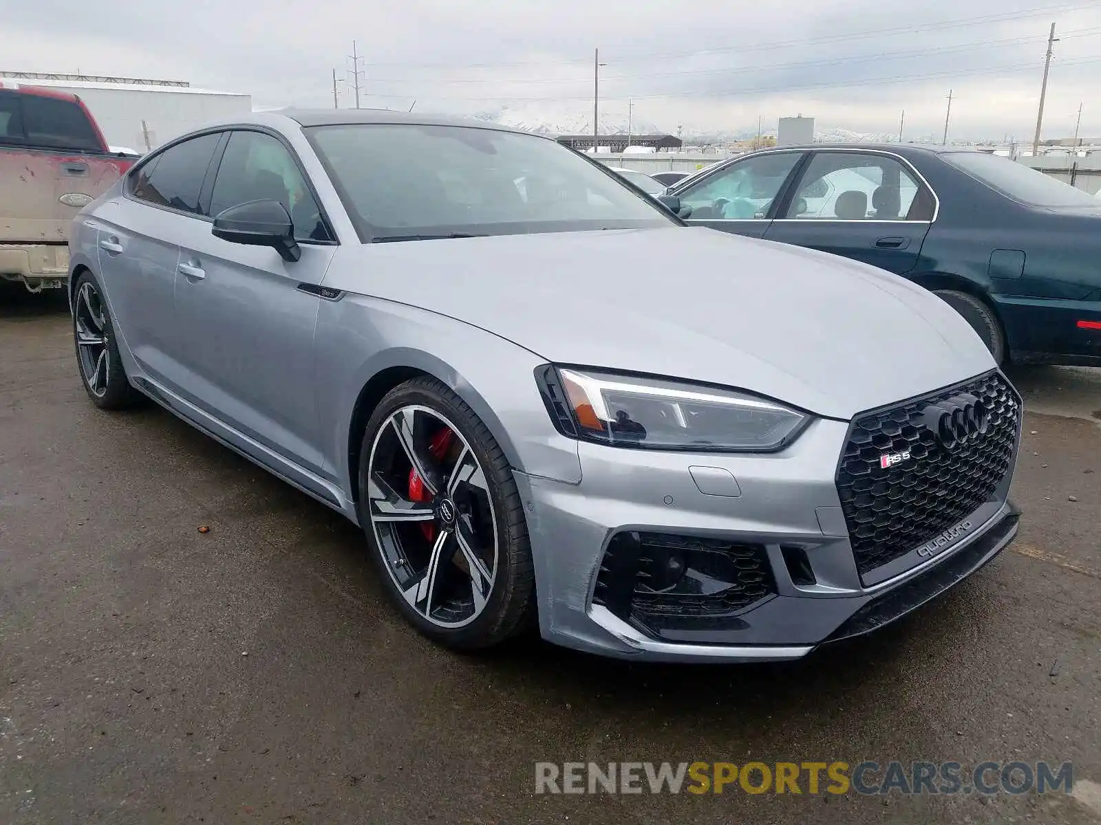 1 Photograph of a damaged car WUABWCF51KA902992 AUDI S5/RS5 2019